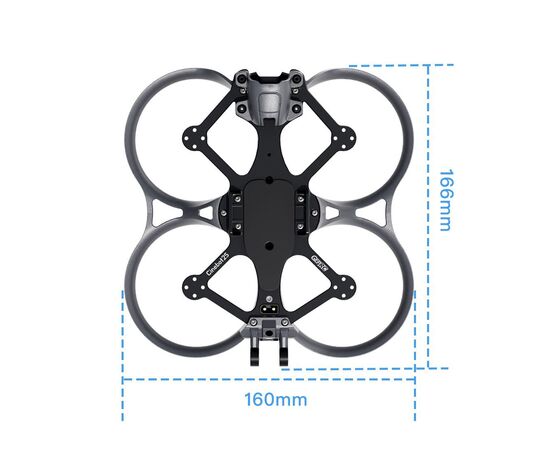 Учебный набор для сборки FPV дрона на базе GEPRC Cinebot25 Analog (ELRS 2,4 ГГц), изображение 2